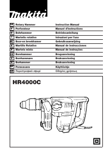 Mode d’emploi Makita HR4000C Perforateur
