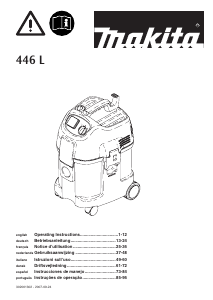 Bedienungsanleitung Makita 446 L Staubsauger