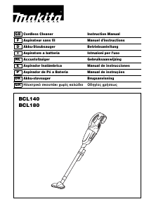 Manual Makita BCL180 Aspirador