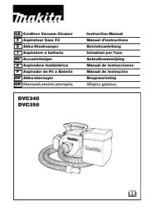Bruksanvisning Makita DVC340 Dammsugare