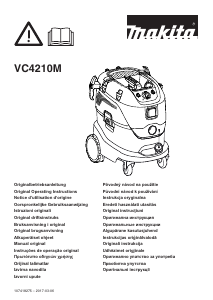 Посібник Makita VC4210M Пилосос