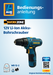 Bedienungsanleitung Workzone WB 12-2 Bohrschrauber