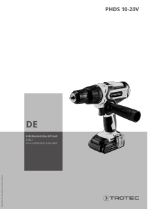 Bedienungsanleitung Trotec PHDS 10-20V Schlagbohrmaschine