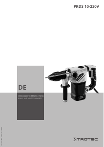 Bedienungsanleitung Trotec PRDS 10-230V Schlaghammer