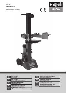 Handleiding Scheppach HL800e Houtkliever