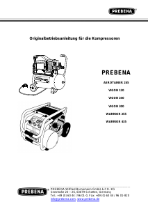 Bedienungsanleitung Prebena VIGON 120 Kompressor
