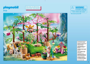 说明书 Playmobilset 9132 Fairy World 魔法精灵森林
