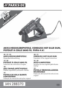 Manual Parkside IAN 288370 Glue Gun