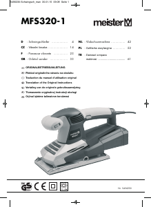 Kullanım kılavuzu Meister MFS320-1 Yörüngeli zımpara