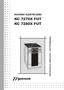 Instrukcja Mastercook KC-7270X FUT Kuchnia