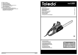Manual de uso Toledo TCS-2000 Sierra de cadena