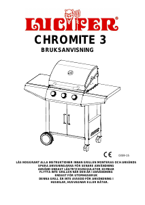 Bruksanvisning Lucifer Chromite 3 Utegrill