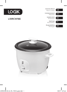 Manual Logik L10RCW16E Rice Cooker