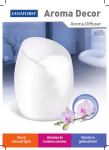 Manuál Lanaform Aroma Decor Rozprašovač vůně
