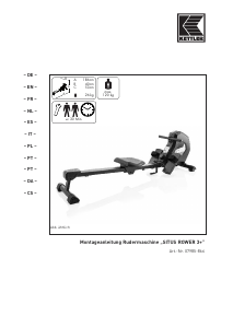 Manuál Kettler Situs Rower 3+ Veslovací trenažér