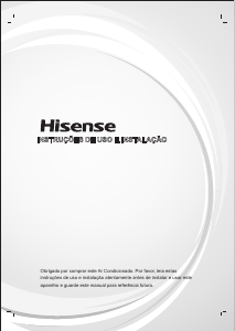 Manual Hisense AUD-18UX4SGKL Ar condicionado
