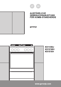 Bedienungsanleitung Gorenje K5151XH Herd