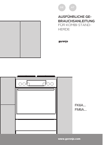 Bedienungsanleitung Gorenje K6351XF Herd