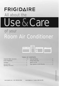 Manual Frigidaire FFRA0511R1 Air Conditioner