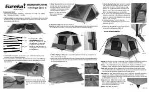 Handleiding Eureka Copper Canyon 10 Tent