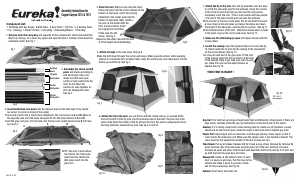 Handleiding Eureka Copper Canyon 1312 Tent