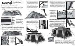 Handleiding Eureka Copper Canyon 1610 Tent