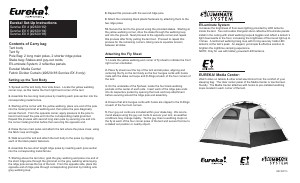 Handleiding Eureka Sunrise EX 4 Tent