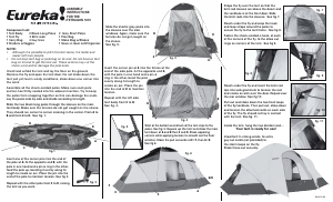 Handleiding Eureka Tetragon 1610 Tent