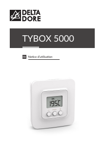 Mode d’emploi Delta Dore Tybox 5000 Thermostat