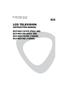 Bruksanvisning Daewoo DLT-42G1FH LCD TV