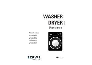 Bruksanvisning Servis WD1496FGS Kombinerad tvätt-tork