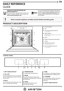 Handleiding Ariston FI5 854 C IX A AUS Oven