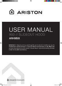 Manual Ariston ARH 9SIX-L Cooker Hood