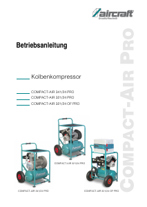 Bedienungsanleitung Aircraft COMPACT-AIR 321/24 PRO Kompressor