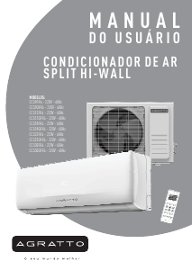 Manual Agratto CCS12QFR4 Ar condicionado