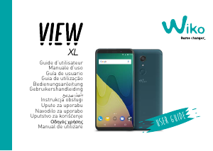 Handleiding Wiko View XL Mobiele telefoon