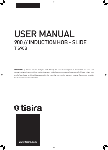 Handleiding Tisira TIS90B Kookplaat
