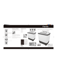 Handleiding Panda XPB36 Wasmachine
