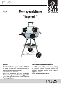 Bedienungsanleitung Landmann 11329 Barbecue