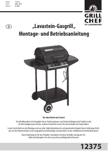 Bedienungsanleitung Landmann 12375 Barbecue