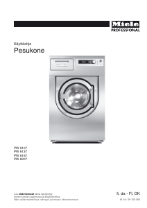 Käyttöohje Miele PW 6167 Pesukone