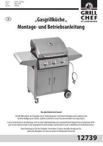 Bedienungsanleitung Landmann 12739 Barbecue