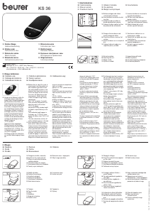 Manual de uso Beurer KS 36 Báscula de cocina