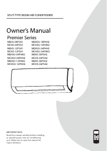 Handleiding Midea MEHS-09PSH1 Airconditioner