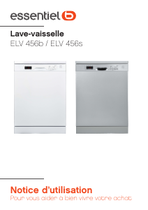 Mode d’emploi Essentiel B ELV 456b Lave-vaisselle