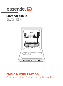 Mode d’emploi Essentiel B ELVI3 452f Lave-vaisselle