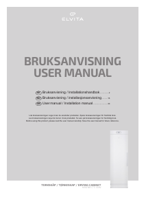 Bruksanvisning Elvita CTS1190V Torktumlare