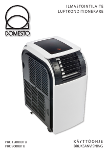 Käyttöohje Domesto PRO15000BTU Ilmastointilaite