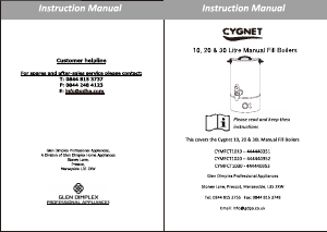 Manual Cygnet CYMFCT1010 Kettle