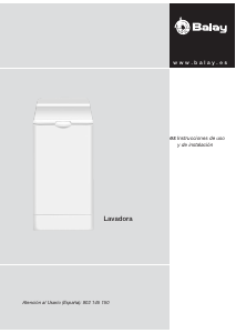 Manual de uso Balay 3TL951B Lavadora